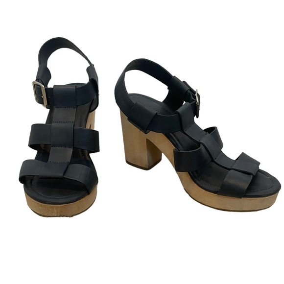 A.P.C. Wood Sandal Heels - Picture 3 of 10
